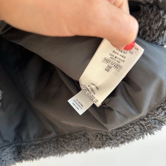 Patagonia Los Gatos Fleece Zip Up Mock Neck Vest Gray S - Picture 6 of 8